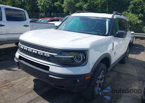2023 Ford Bronco Sport Badlands из США, поврежденный, VIN 3FMCR9D92PRD78665